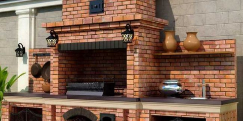 Jak postavit cihlový gril: projekty, výkresy, 125 fotografií návrhů a nápadů na design